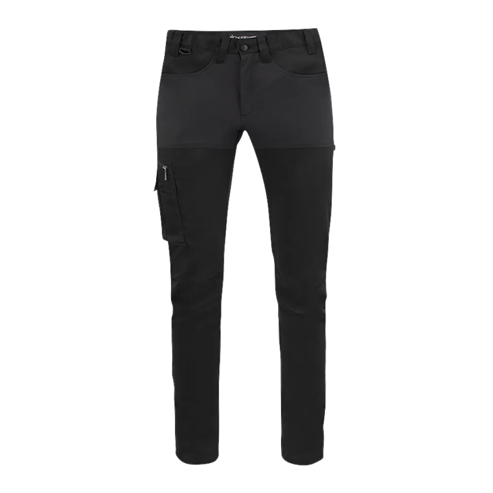 Stretch Pants Black, Herr