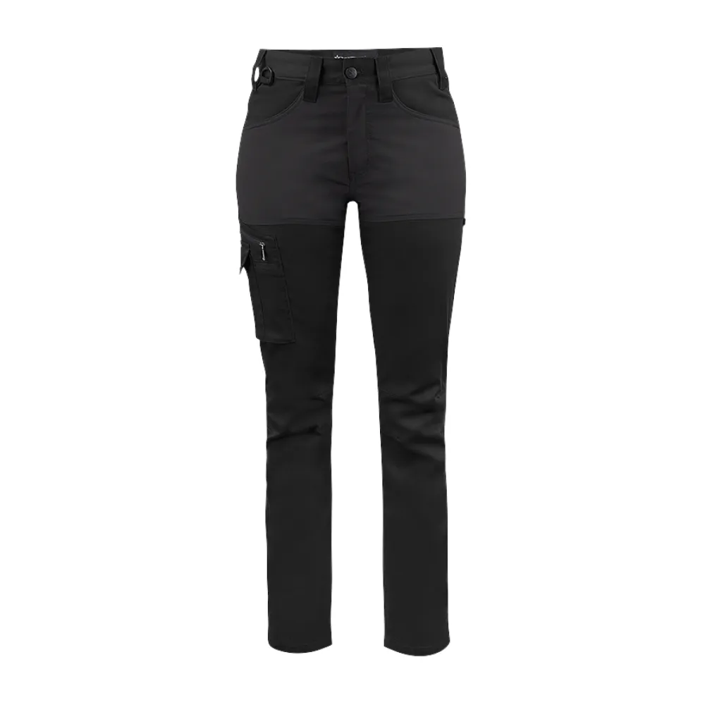 Stretch Pants Black, Dam
