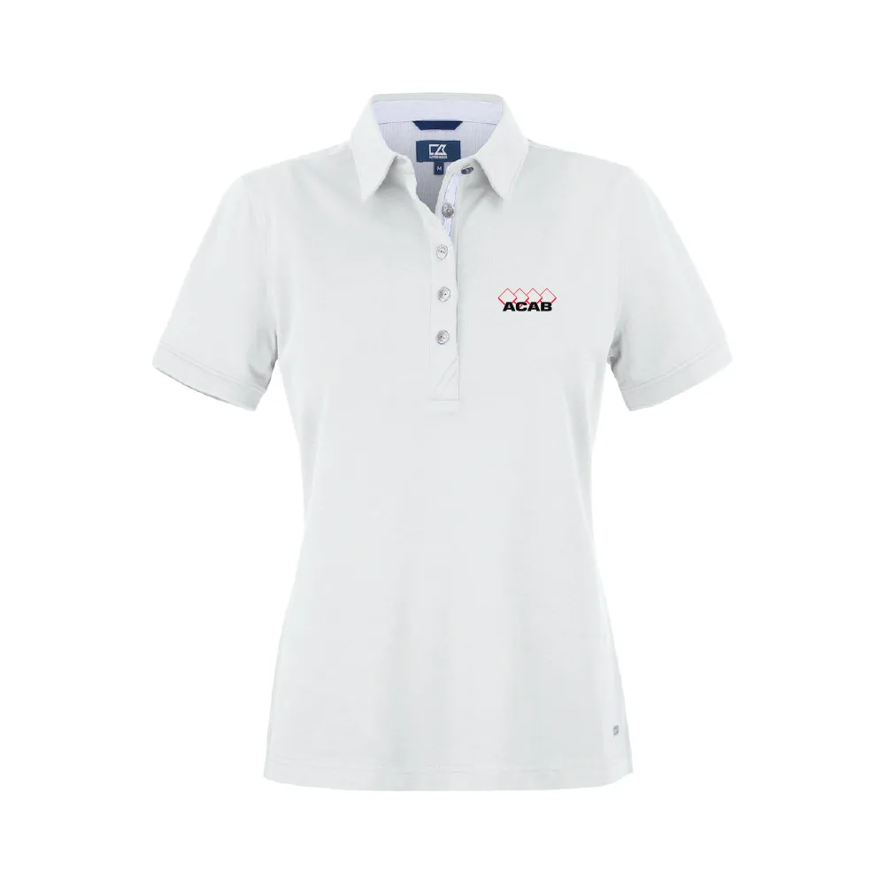 Advantage Premium Polo Dam White