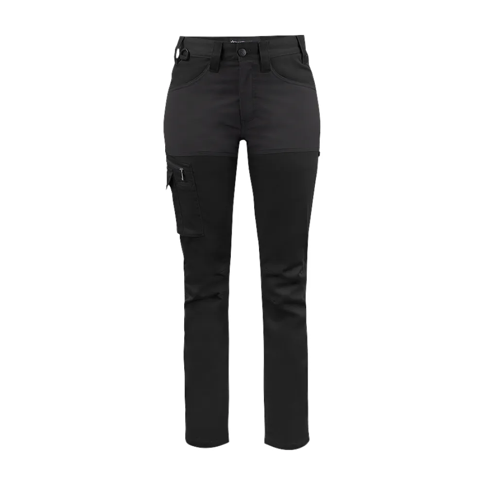 Stretch Pants Black, Dam