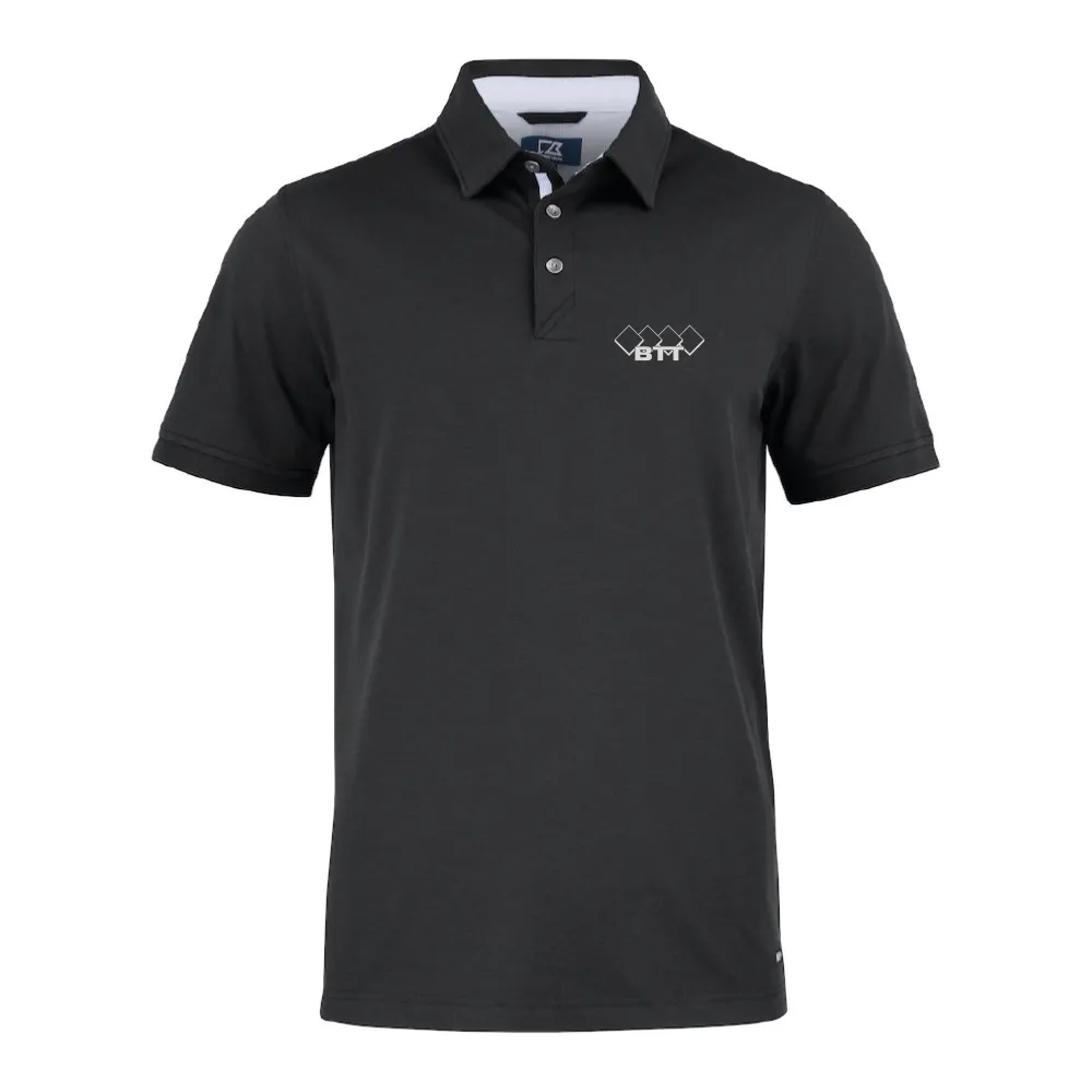 Advantage Premium Polo Herr Black