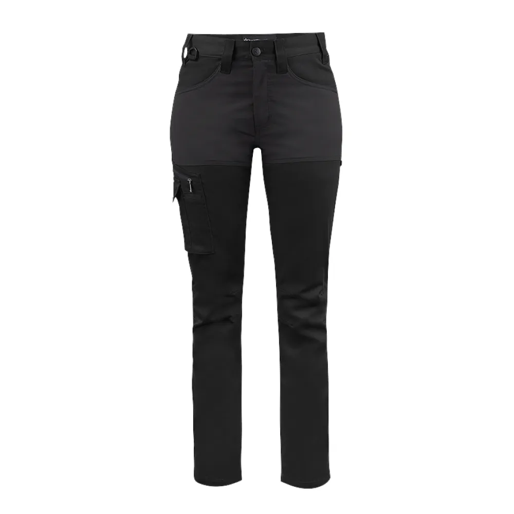 Stretch Pants Black, Dam